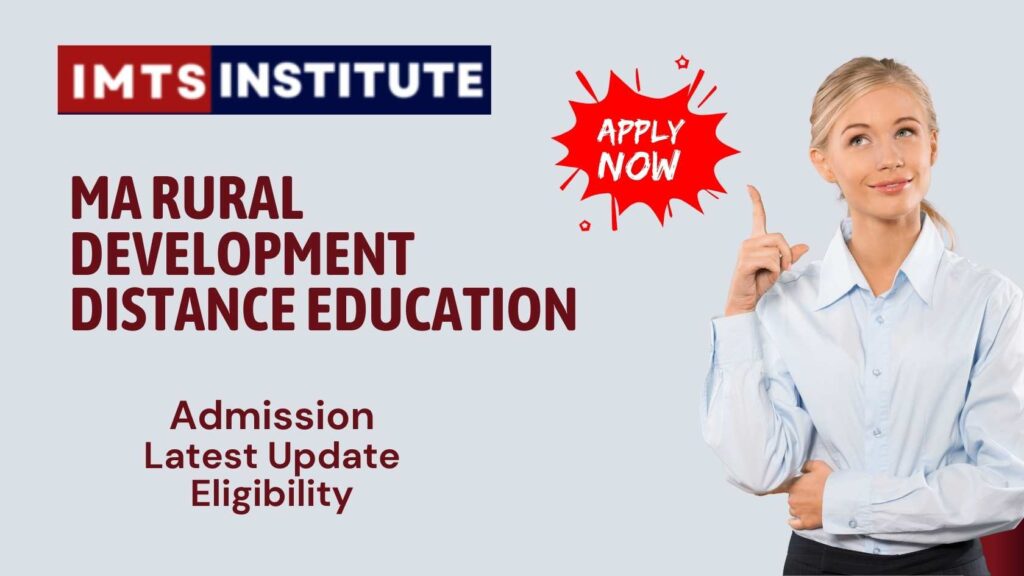 MA Rural Development Distance Education